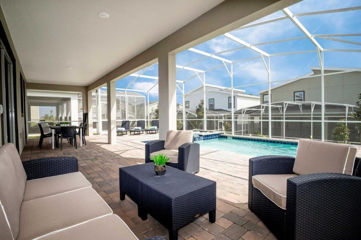 Marvelous 7Bd/5Ba Family Friendly W/ Gameroom & Pool Close To Disney 1201 Kissimmee Buitenkant foto